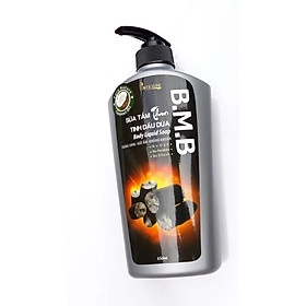 Sữa tắm than tinh dầu dừa B.M.B ( 650 ml )