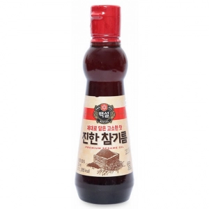Dầu mè đậm đặc Hàn Quốc Beksul chai 110ml
