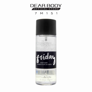BODY MIST DEAR BODY 250ml - XỊT THƠM TOÀN THÂN 7 NGÀY - FRIDAY