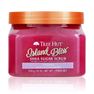 Tẩy tế bào chết Tree Hut Island Bliss Shea Sugar Scrub, Island Bliss, 18 Oz