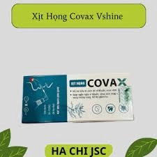 Xịt Họng Covax Vshine chiết xuất xuyên tâm liên, sâm ấn độ hỗ trợ bảo vệ miệng họng, hỗ trợ giảm ho
