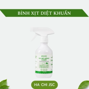 Xịt Lau Đồ Chơi Diệt Khuẩn, Lau Bàn Ăn Dặm Cho Bé Fuwa3e Chiết Xuất Enzyme Hữu Cơ Lành Tính An Toàn