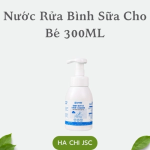 Nước Rửa Bình Sữa Cho Bé Fuwa3e Chiết Xuất Hữu Cơ Enzyme Tự Nhiên  300ml