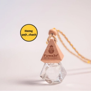 Tinh dầu treo xe ô tô Fuwa3e 10ml hương 4 mùa - An toàn cho hệ hô hấp, thư giãn,Hương quýt,chanh