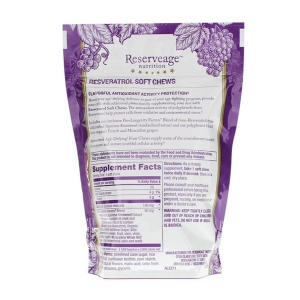 Resveratrol Chews 30 viên - Viên Kẹo Nhai Đẩy Lùi Lão Hóa