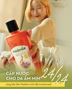 Sữa tắm Medimix Kumkumadi Nghệ Tây 300ml