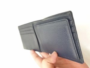 Ví Da Bò Mini EU lá