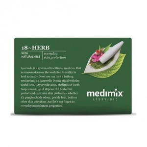 Xà phòng Medimix 18-herb Ayurveda everyday skin protection