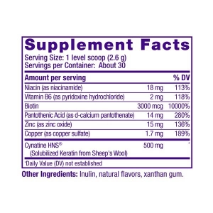 Keratin Hair Booster Powder