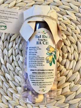Hạt điều rang muối vỏ lụa Hachi 250gr A+