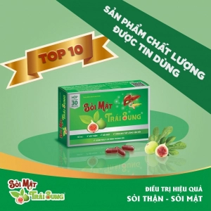 Sỏi mật sỏi thận trái sung - Hỗ trợ tốt chức năng tiêu hóa, bào mòn sỏi, hỗ trợ viêm