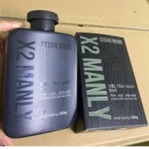 Sữa Tắm Gội Nam 3in1 X2 MANLY COCAYHOALA VIETNAM - Dung tích 320g