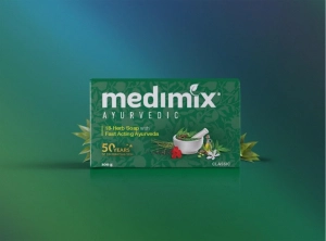 Xà phòng Medimix 18-herb Ayurveda everyday skin protection