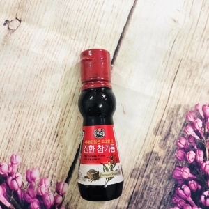 Dầu mè đậm đặc Hàn Quốc Beksul chai 110ml