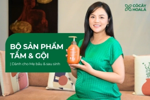 Sữa Tắm Thảo Dược Hữu Cơ Gừng Nghệ Cỏ Cây Hoa Lá - Làm Sạch Sâu, Mờ Thâm Mụn 500gr