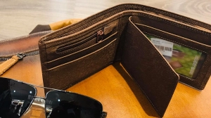 Ví Da Bò Vân Ý Ngang