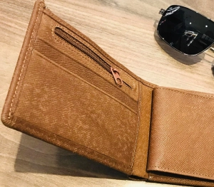 Ví Da Bò Vân Ý - Ngang