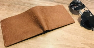 Ví Da Bò Vân Ý - Ngang