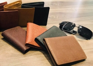 Ví Da Bò Vân Ý - Đứng