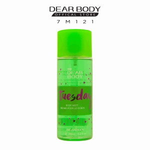 BODY MIST DEAR BODY 250ml - XỊT THƠM TOÀN THÂN 7 NGÀY - TUESDAY