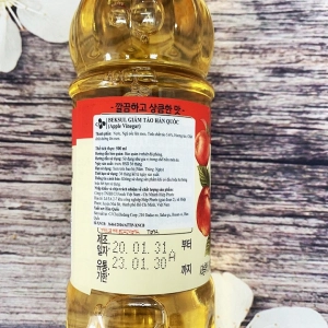 Giấm táo Hàn Quốc Beksul CJ chai (500ml)
