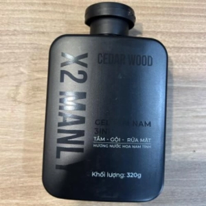 Sữa Tắm Gội Nam 3in1 X2 MANLY COCAYHOALA VIETNAM - Dung tích 320g