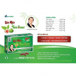 Sỏi mật sỏi thận trái sung - Hỗ trợ tốt chức năng tiêu hóa, bào mòn sỏi, hỗ trợ viêm