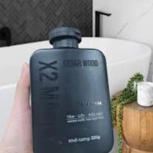 Sữa Tắm Gội Nam 3in1 X2 MANLY COCAYHOALA VIETNAM - Dung tích 320g