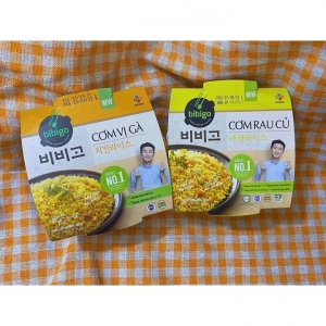 Cơm Xốt Kimchi vị cay/ Rau Củ/ Vị Gà/ Nếp Than Bibigo