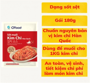 Sốt muối kim chi Hàn Quốc Ofood 180g