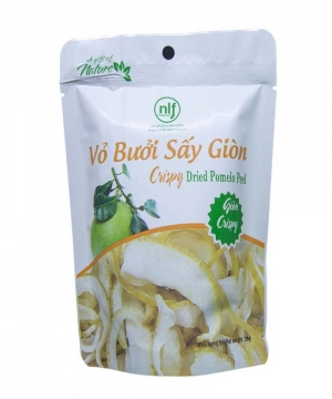 Vỏ bưởi sấy giòn – đặc sản Nông Lâm