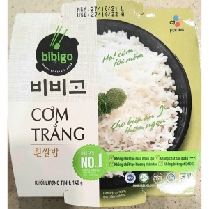 Cơm Xốt Kimchi vị cay/ Rau Củ/ Vị Gà/ Nếp Than Bibigo