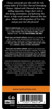 Sữa tắm Tree Hut Charcoal Detoxifying Body Cleanser - 702214