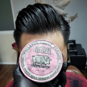 Sáp Vuốt Tóc Reuzel Pink Pomade Travel 113g