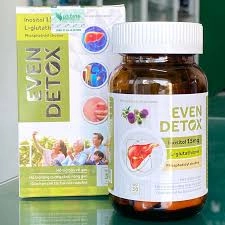 Bổ Gan EVEN DETOX - Giúp Thanh Nhiệt, Giải Độc, Hết Mẩn Ngứa, Mụn Nhọt-MKPMC lọ 30 viên