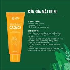 Sữa rửa mặt làm sạch sâu Cỏ Cây Hoa Lá Gobo - dung tích 100gr