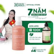 Dung Dịch Vệ Sinh Phụ Nữ Gel X2 Nano Nghệ Đào Cỏ Cây Hoa 150ml