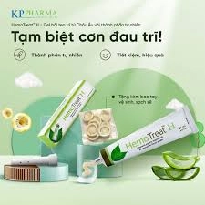 Hemotreat H Kem bôi trĩ hỗ trợ giảm trĩ nội, trĩ ngoại, nứt hậu môn