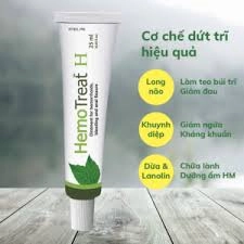 Hemotreat H Kem bôi trĩ hỗ trợ giảm trĩ nội, trĩ ngoại, nứt hậu môn