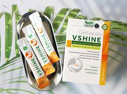 Gel dạ dày Vshine, hỗ trợ giảm acid dịch vị, giảm viêm loét dạ dày, tá tràng H20gói-MKPMC