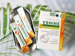Gel dạ dày Vshine, hỗ trợ giảm acid dịch vị, giảm viêm loét dạ dày, tá tràng H20gói-MKPMC