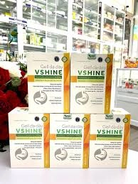 Gel dạ dày Vshine, hỗ trợ giảm acid dịch vị, giảm viêm loét dạ dày, tá tràng H20gói-MKPMC
