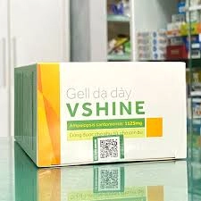 Gel dạ dày Vshine, hỗ trợ giảm acid dịch vị, giảm viêm loét dạ dày, tá tràng H20gói-MKPMC