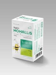 Viên Ngậm Ho Hohallis Giảm Ho Long Đờm Dùng Được Cho Bà Bầu Hộp 24 Viên
