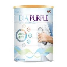                           Sữa Bột Dinh Dưỡng Cho Người Tiểu Đường Dia Purple ĐK Giúp Ổn Định Đường Huyết 400g                      