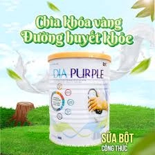 Sữa Bột Dinh Dưỡng Cho Người Tiểu Đường Dia Purple ĐK Giúp Ổn Định Đường Huyết 900g