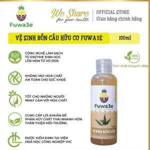 Nước Tẩy Bồn Cầu Fuwa3e Hữu Cơ Diệt Khuẩn Với Tinh Chất Khuynh Diệp 500ml