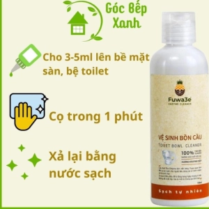 Nước Tẩy Bồn Cầu Fuwa3e Hữu Cơ Diệt Khuẩn Với Tinh Chất Khuynh Diệp 500ml