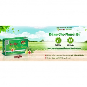 Sỏi mật sỏi thận trái sung - Hỗ trợ tốt chức năng tiêu hóa, bào mòn sỏi, hỗ trợ viêm