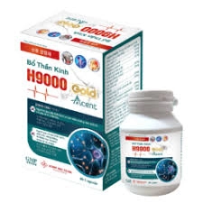 Bổ Thần Kinh H9000 Gold - Hổ Trợ Giảm Đau Dây Thần Kinh Tọa, Cải Thiện Tê Bì Tay Chân-MKPMC 60 viên